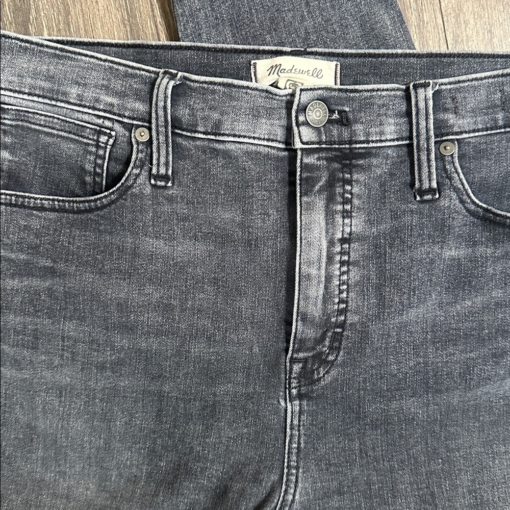 Madewell High Rise Skinny Crop Jeans size 32 - Picture 2 of 5